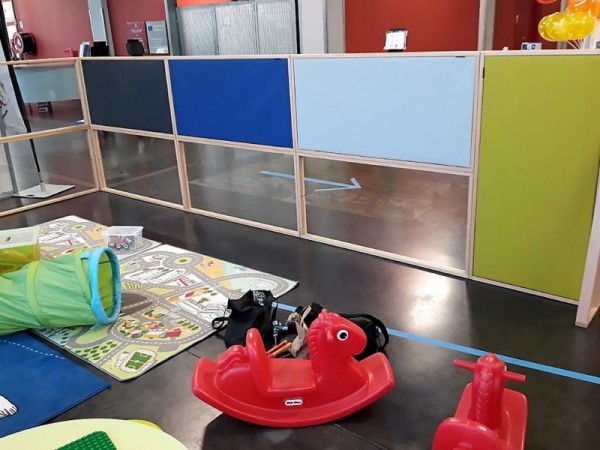 Espace acoustique en crèche