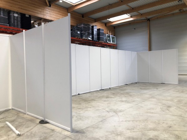 Cloisons modulaire de séparation d'espaces