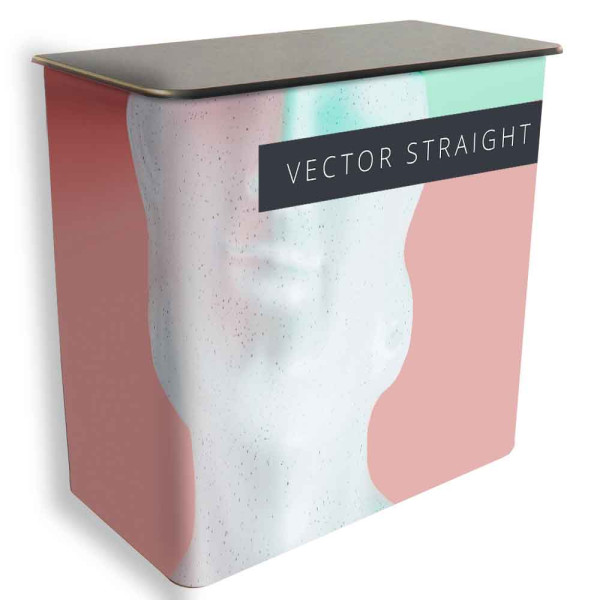 Comptoir Vector Droit - Plateau noir