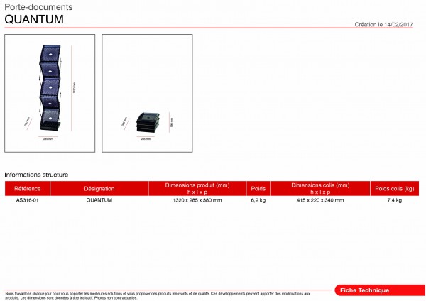 Porte-documents Pliable