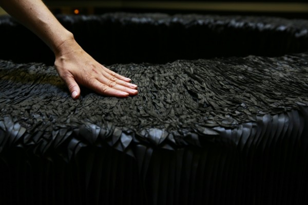 Assise - Pouf noir