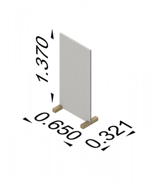 PANNEAU ACOUSTIQUE VERTICAL