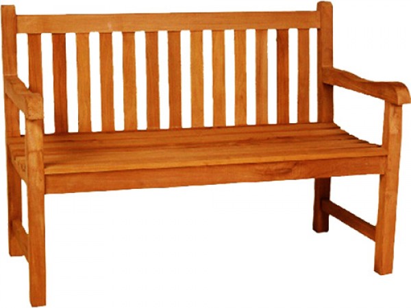 Banc Challans en bois exotique