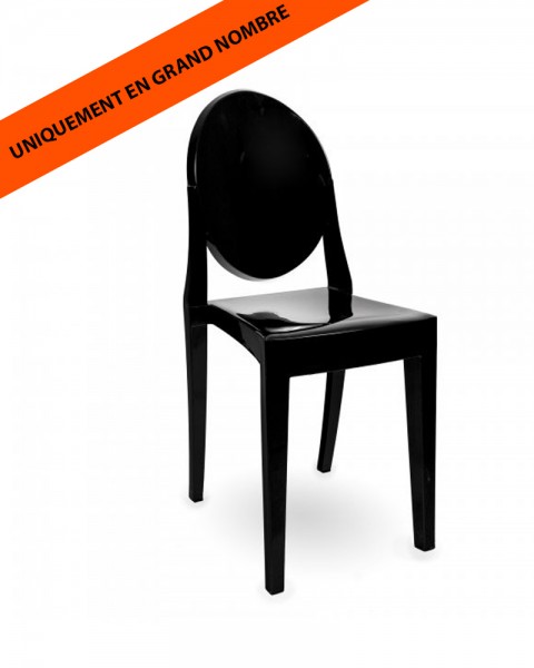 Chaise Victoria Ghost Noir Province