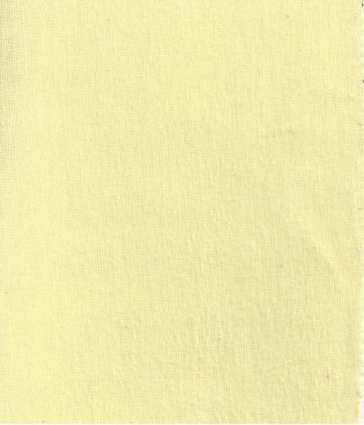 Coton gratté jaune pâle 904 140G/M2