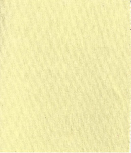 Coton gratté jaune pâle 904 140G/M2