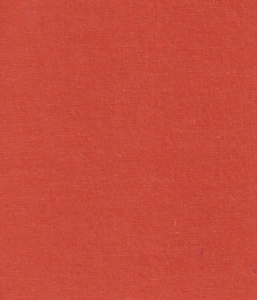 Coton gratté rouge orangé 108 140G/M2