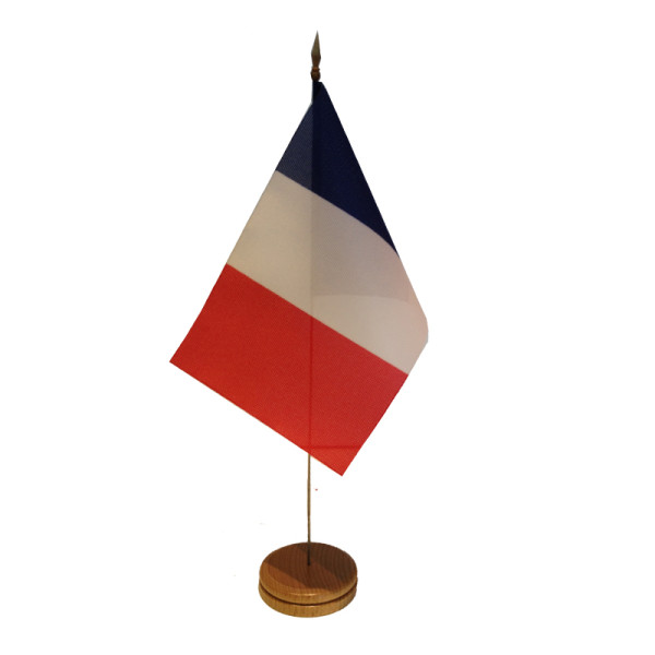 Drapeau de table France 