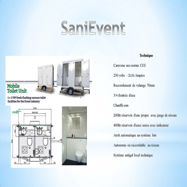 Caravane VIP SaniEvent