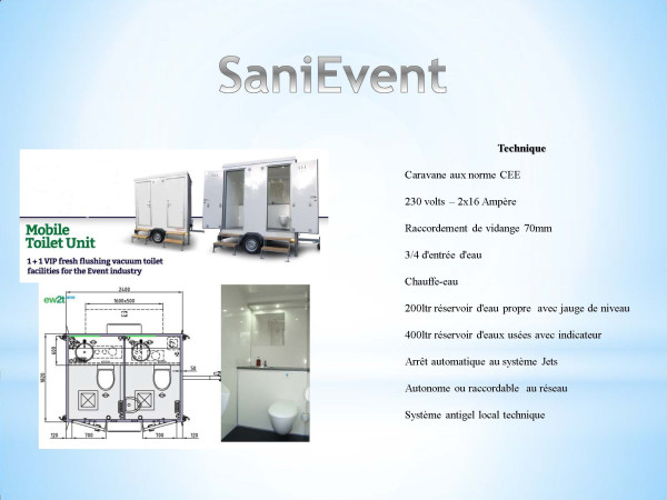 Caravane VIP SaniEvent