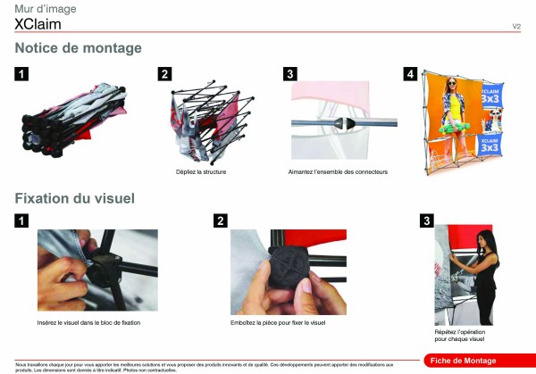 Mur d’image Textile 