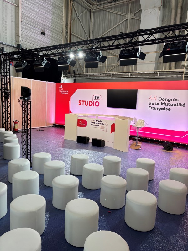 Plateau TV sur le Congrès de la Mutualité Française -Agen 