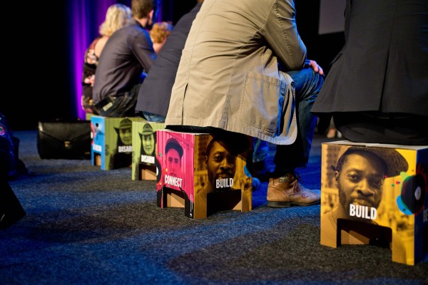 Tabouret en carton recyclable