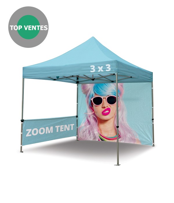 Zoom Tent à montage rapide 3x3
