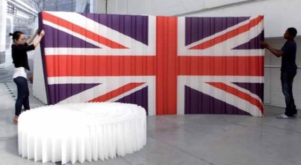 Personnalisation totale de cette cloison papier de fabrication française _ Classement feu M1