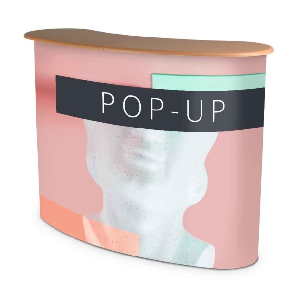 Comptoir Pop Up - Face avant