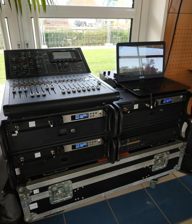 Sonorisation-Sonorisation professionnelle avec Console de mixage numérique  - Solutions Tech Prod - matériel événementiel sur Bordeaux, Gironde,  Aquitaine